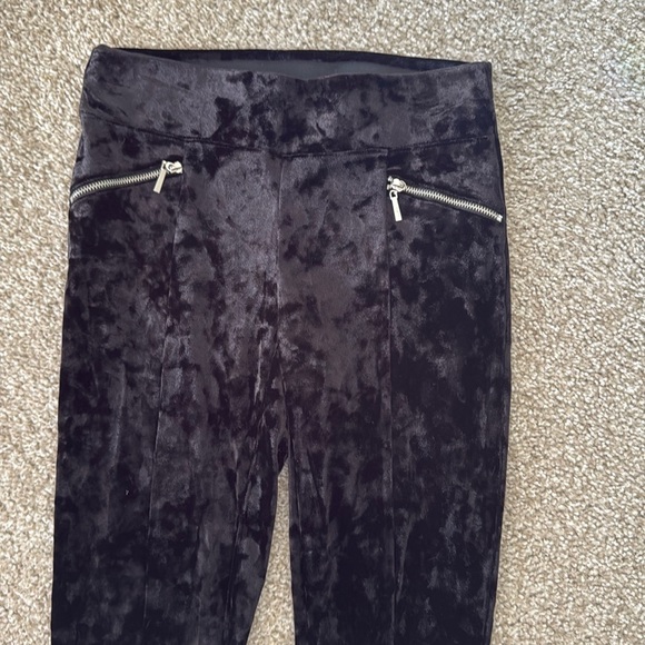 NWOT: Candies jogger cargo style crushed velvet track pants size small - Picture 1 of 9